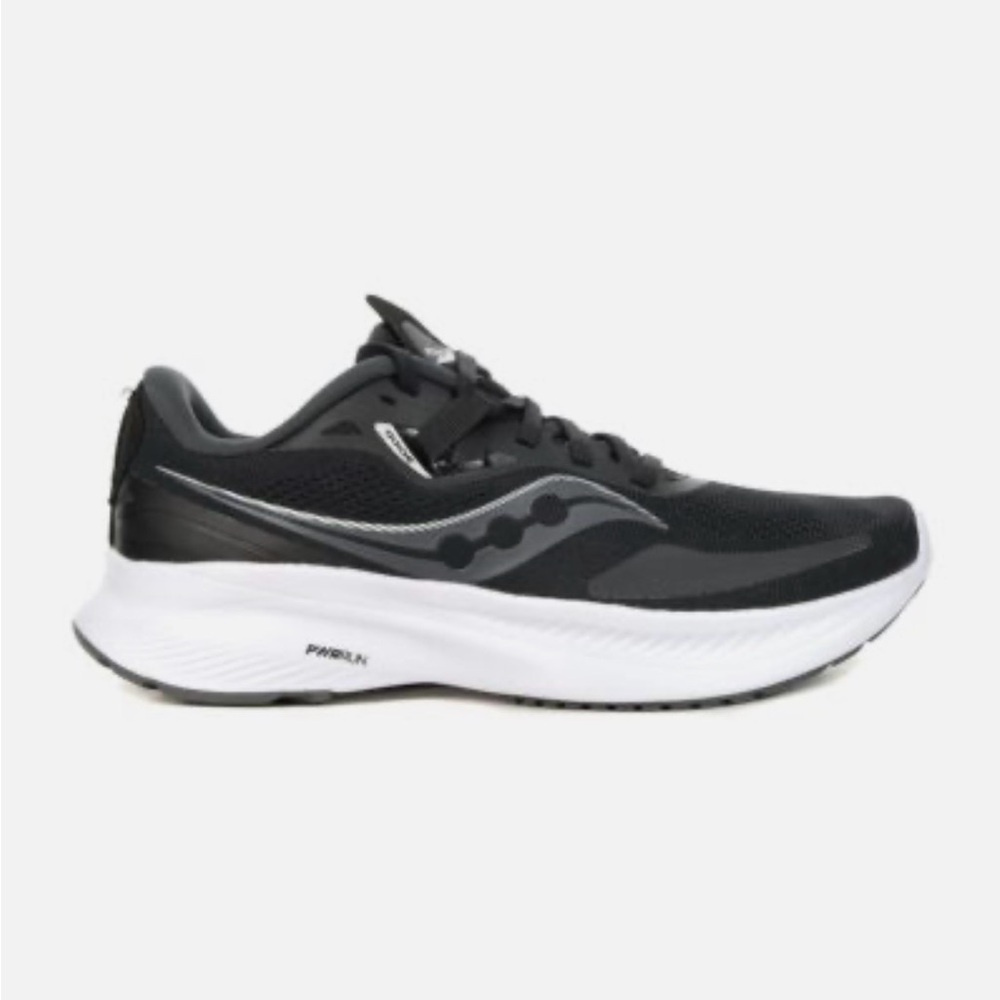 Saucony Guide 15 Running Shoes Black and White Size 7.5 (S10684‑05)